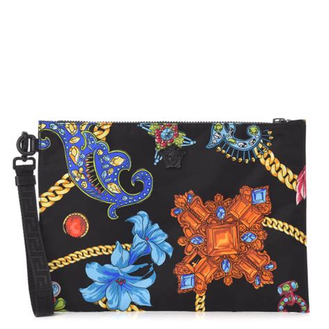 marsupio donna versace|VERSACE Nylon Marsupio St Catene Medusa Pochette.